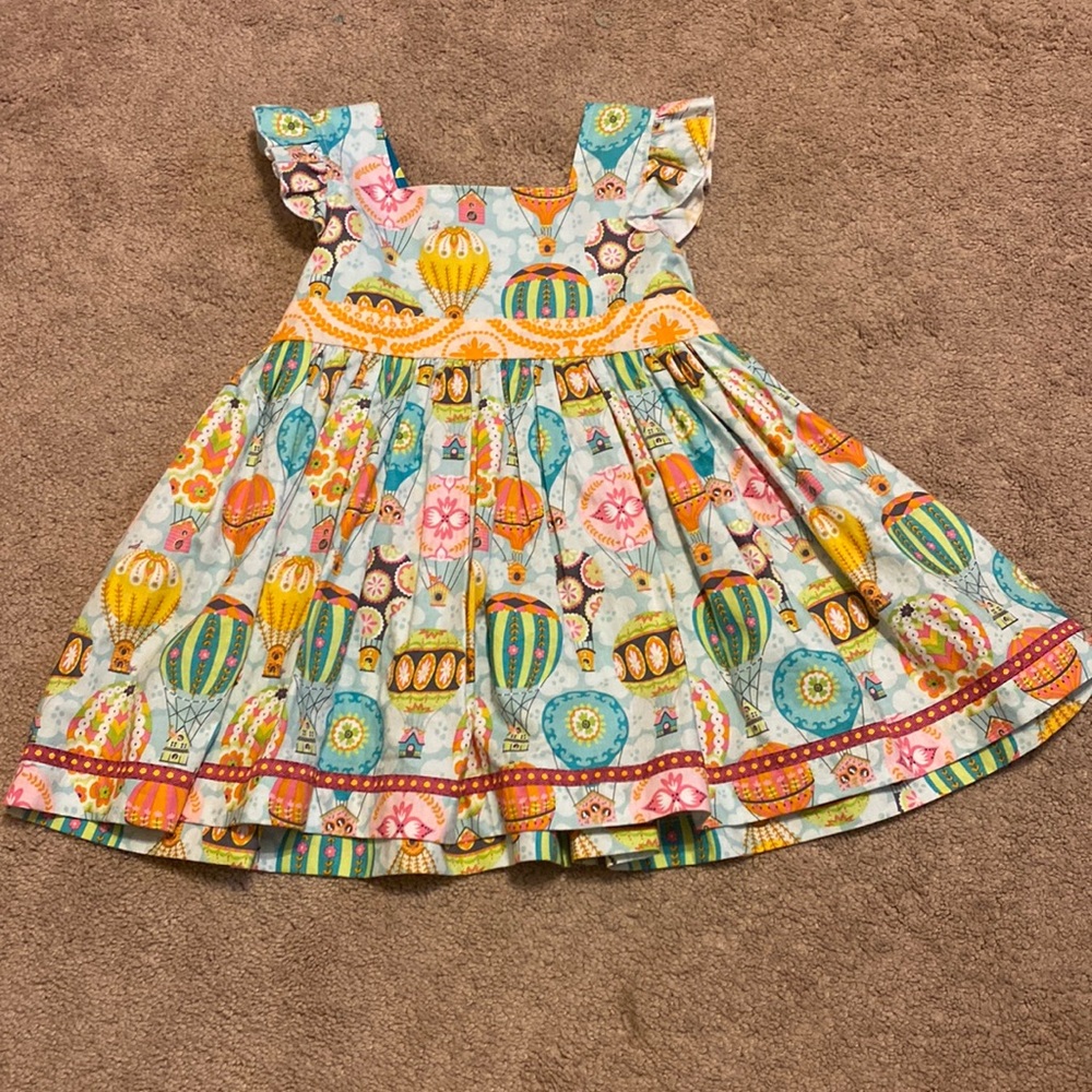 Matilda Jan Hot Air Balloon Platinum dress